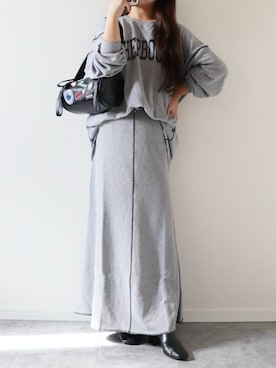 「アイテム（その他）」を使った、canさん（レディース・156cm）の秋コーディネート