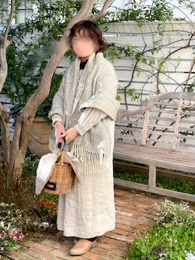 「アイテム（ワンピース/ドレス）」を使った、まむ𓊆時々、ムスメ𓊇さん（レディース・152cm）の冬コーディネート