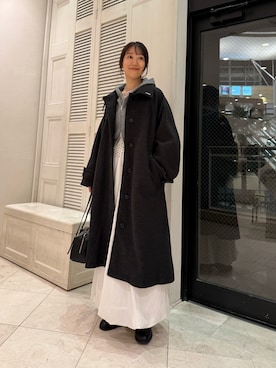 ikegaya aoiさん（レディース・163cm）の冬コーディネート