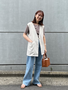 ikegaya aoiさん（レディース・163cm）の夏コーディネート