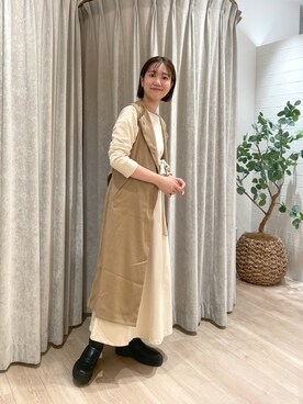 ikegaya aoiさん（レディース・163cm）の秋コーディネート