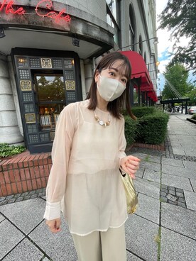 ikegaya aoiさん（レディース・163cm）の秋コーディネート