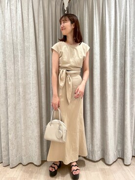 ikegaya aoiさん（レディース・163cm）の夏コーディネート