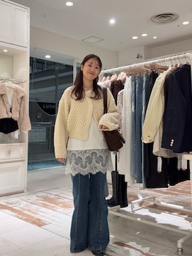 ikegaya aoiさん（レディース・163cm）の冬コーディネート