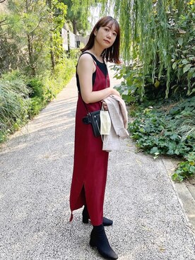 「mline」｜「アイテム（ジャケット/アウター）」を使った、いけがやあおいさん（レディース・163cm）の夏コーディネート