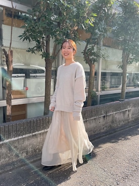 ikegaya aoiさん（レディース・163cm）の秋コーディネート