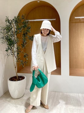 ikegaya aoiさん（レディース・163cm）の春コーディネート