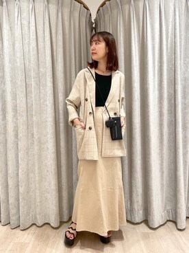 ikegaya aoiさん（レディース・163cm）の夏コーディネート