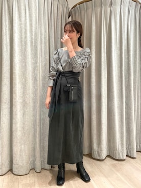 ikegaya aoiさん（レディース・163cm）の秋コーディネート