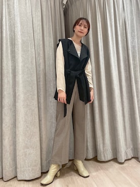 ikegaya aoiさん（レディース・163cm）の秋コーディネート