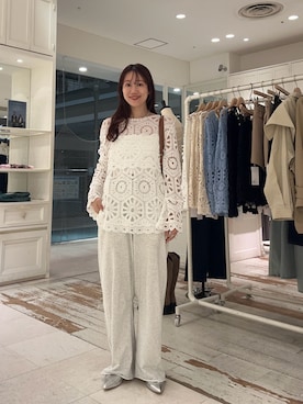 「大人ファッション」｜いけがやあおいさん（レディース・163cm）の春コーディネート