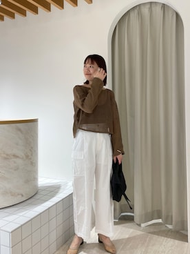 ikegaya aoiさん（レディース・163cm）の春コーディネート