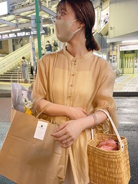 ikegaya aoiさん（レディース・163cm）の春コーディネート