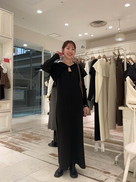 ikegaya aoiさん（レディース・163cm）の冬コーディネート