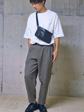 りきさん（メンズ・179cm）の秋コーディネート