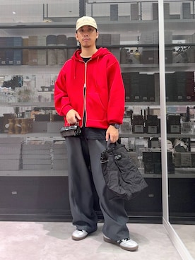 「LAKOLE（ラコレ）のアイテム」を使った、りーたろ。さん（メンズ・168cm）の秋コーディネート