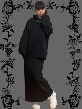「アイテム（着物）」を使った、ssnさん（レディース・165cm）の冬コーディネート