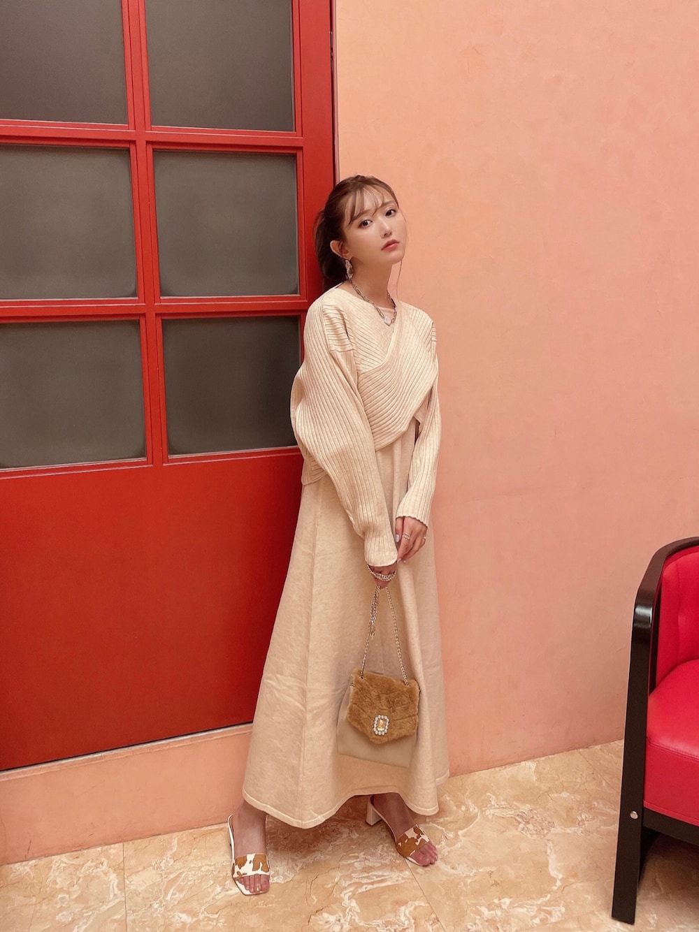 Crayme  サンダル 菅野結以 菅野結以のコーディネート一覧 - WEAR