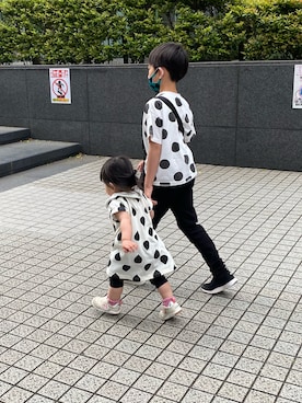 さくらさん（キッズ・80cm）の春コーディネート