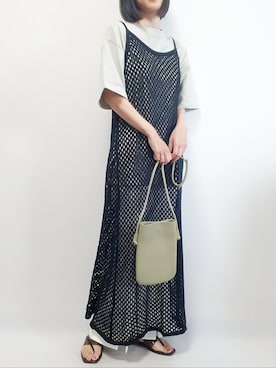 riiさん（レディース・161cm）の夏コーディネート