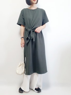 riiさん（レディース・161cm）の夏コーディネート