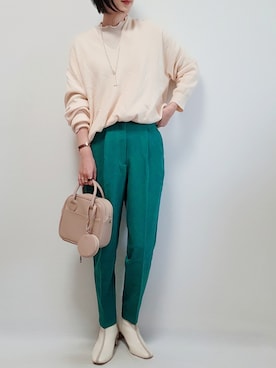 riiさん（レディース・161cm）の冬コーディネート