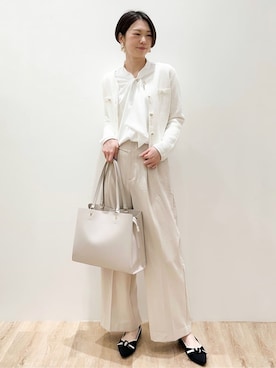 「index（インデックス）のアイテム（バッグ）」を使った、yurieさん（レディース・167cm）の春コーディネート