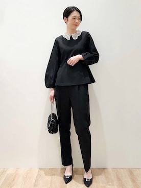 「index（インデックス）のアイテム（トップス）」を使った、yurieさん（レディース・167cm）の冬コーディネート