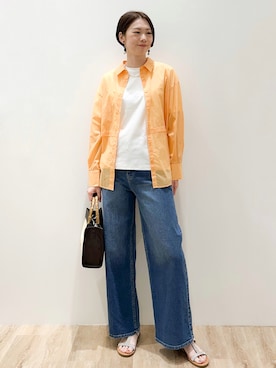 「OPAQUE.CLIP（オペークドットクリップ）のアイテム（バッグ）」を使った、yurieさん（レディース・167cm）の春コーディネート