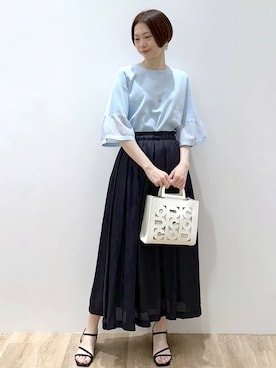 「DRESSTERIOR（ドレステリア）のアイテム」を使った、yurieさん（レディース・167cm）の春コーディネート