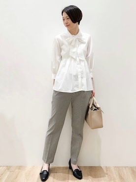 「index（インデックス）のアイテム（バッグ）」を使った、yurieさん（レディース・167cm）の春コーディネート