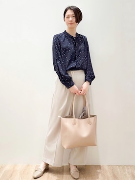 「index（インデックス）のアイテム（バッグ）」を使った、yurieさん（レディース・167cm）の春コーディネート