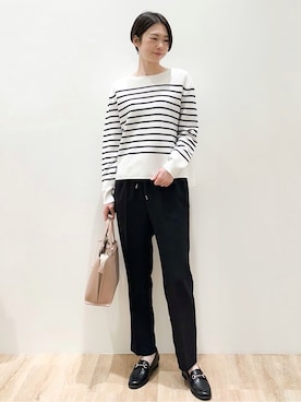 「COCUE（コキュ）のアイテム」を使った、yurieさん（レディース・167cm）の春コーディネート