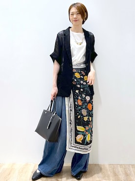 yurieさん（レディース・167cm）の夏コーディネート