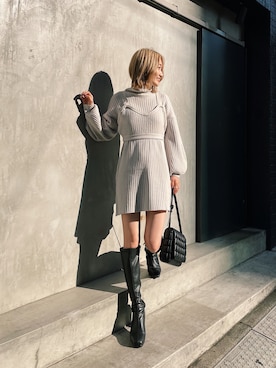 namiさん（レディース・160cm）の秋コーディネート