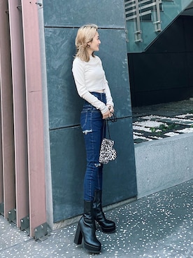 namiさん（レディース・160cm）の冬コーディネート