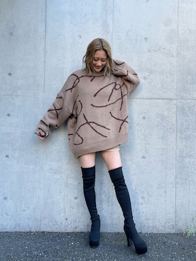 namiさん(レディース・160cm)の冬コーディネート