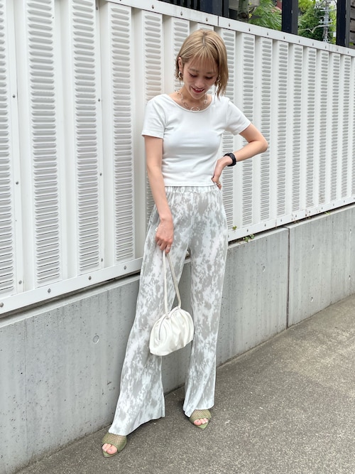 DT MaxMara ★ リアルナッパ製 ミュール GISELLA ホワイト マリン] スモール レザー マリン バッグ, white