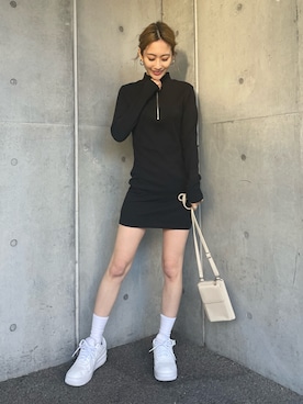 「タイトワンピース」｜namiさん（レディース・160cm）の春コーディネート