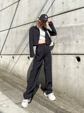 「SPIRALGIRL（スパイラルガール）のアイテム」を使った、namiさん（レディース・160cm）の春コーディネート