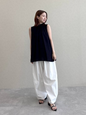 「A part by（アパートバイ）のアイテム」を使った、ですこさん（レディース・148cm）の夏コーディネート