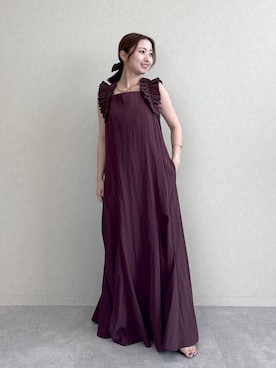 「アイテム（ヘアアクセサリー）」を使った、ですこさん（レディース・148cm・20代）の夏コーディネート