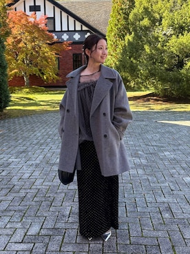 「SNAP_apart by lowrys」｜ですこさん（レディース・148cm）の秋コーディネート