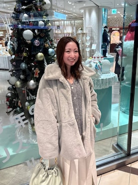 「アイテム（その他アウター）」を使った、ですこさん（レディース・148cm・20代）の秋コーディネート