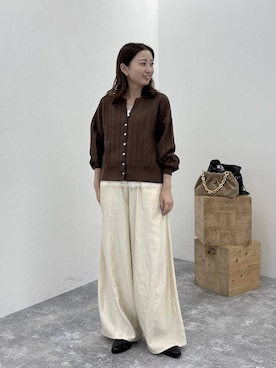 「SNAP_apart by lowrys」｜ですこさん（レディース・148cm）の秋コーディネート