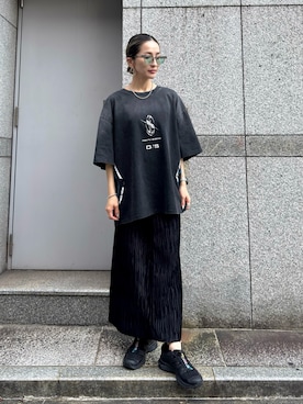 「DANKE SCHON（ダンケシェーン）のアイテム」を使った、hanae maruiさん（レディース・156cm）の夏コーディネート