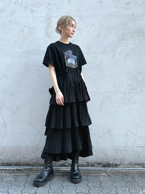 oldhoney ワンピース　古着風　オールドハニー 72℃ dress BANK ワンピース【新品】72℃ short dress・oldhoney・ - メルカリ