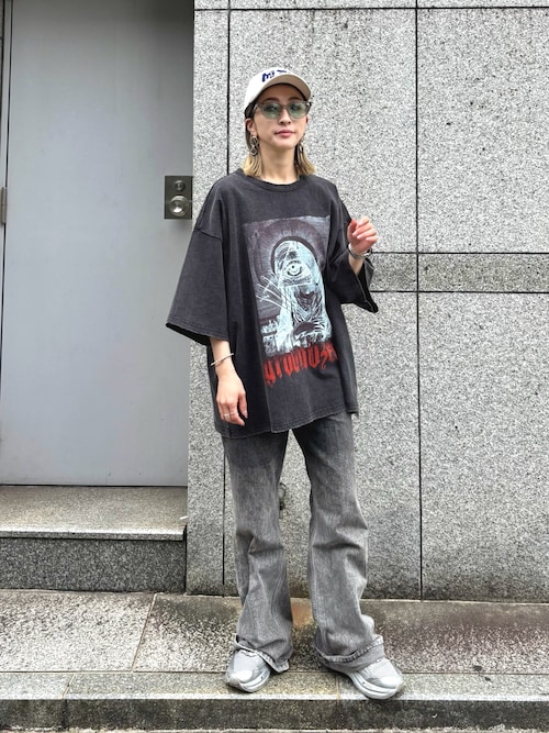 セール】DankeSchon/ダンケシェーン/GRADATION CHEMICAL S/S TEE