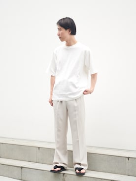 「JOJO（ジョジョ）のアイテム」を使った、yoshidaさん（メンズ・169cm）の夏コーディネート