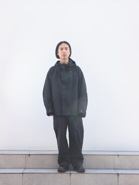 「STUDIOUS（ステュディオス）のアイテム（ジャケット/アウター）」を使った、yoshidaさん（メンズ・169cm）の冬コーディネート